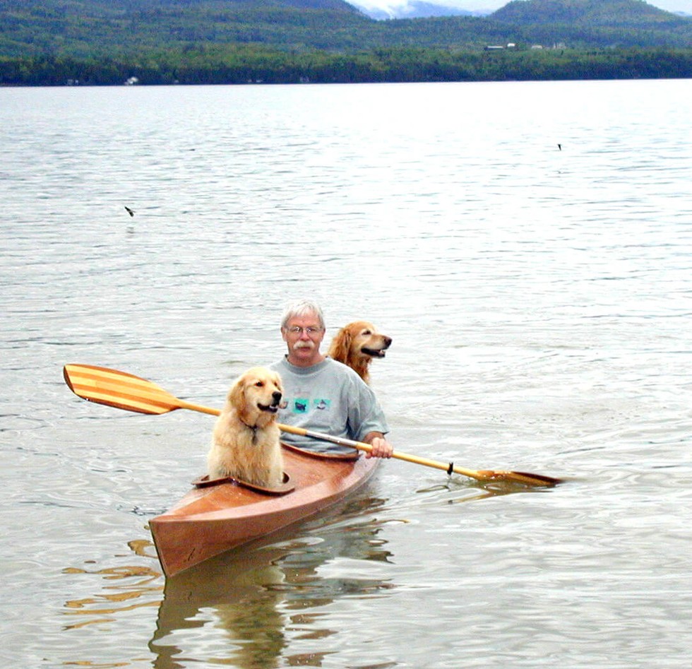 Man Built a Kayak to Take His Dogs on Epic Adventures