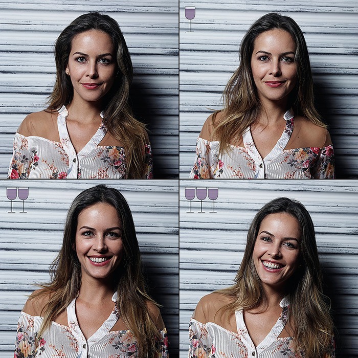 '3 Glasses Later' - How People Look Like After 1,2 & 3 Glasses Of Wine